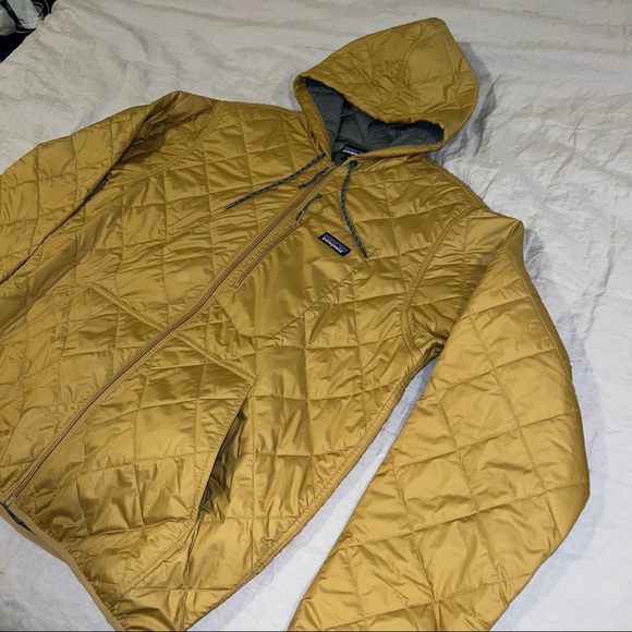 Patagonia Men's Diamond Quilted Bomber Hoody XL - Picture 6 of 7